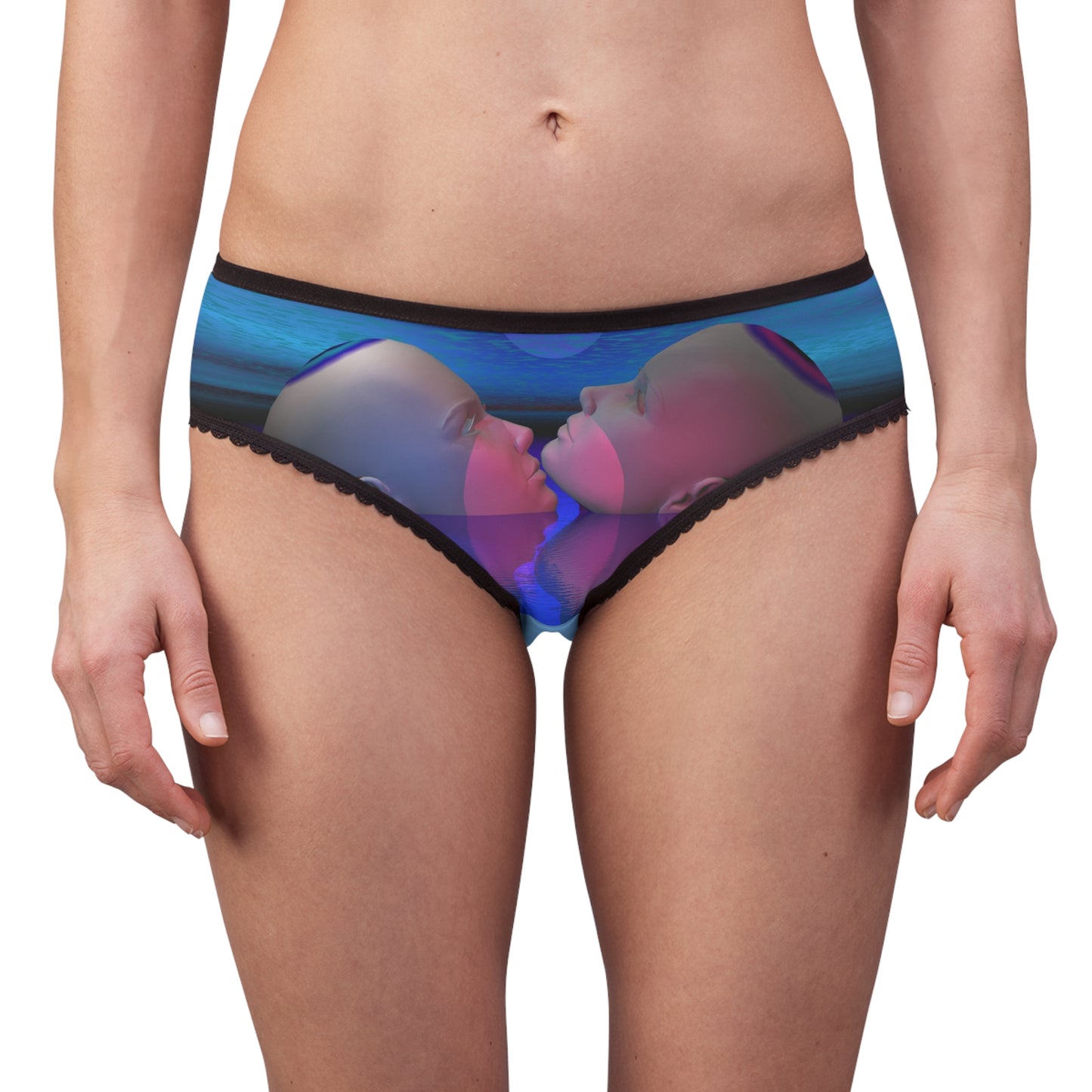 Mind Kiss Under a Blue Moon ~ Women's Briefs