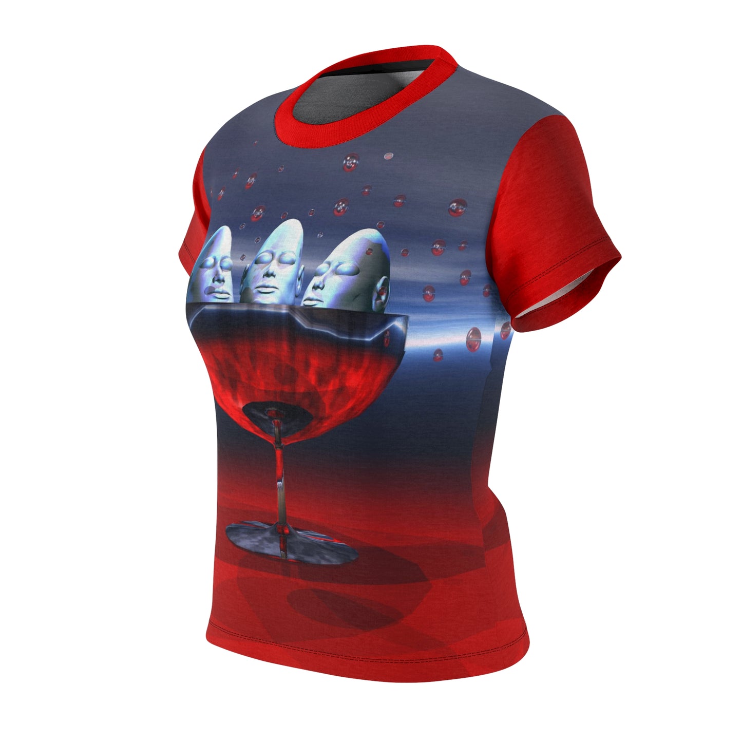 HAVLOCK A Glass of Fine Minds Bold series - Comfortable Women's Crew Neck Shirt