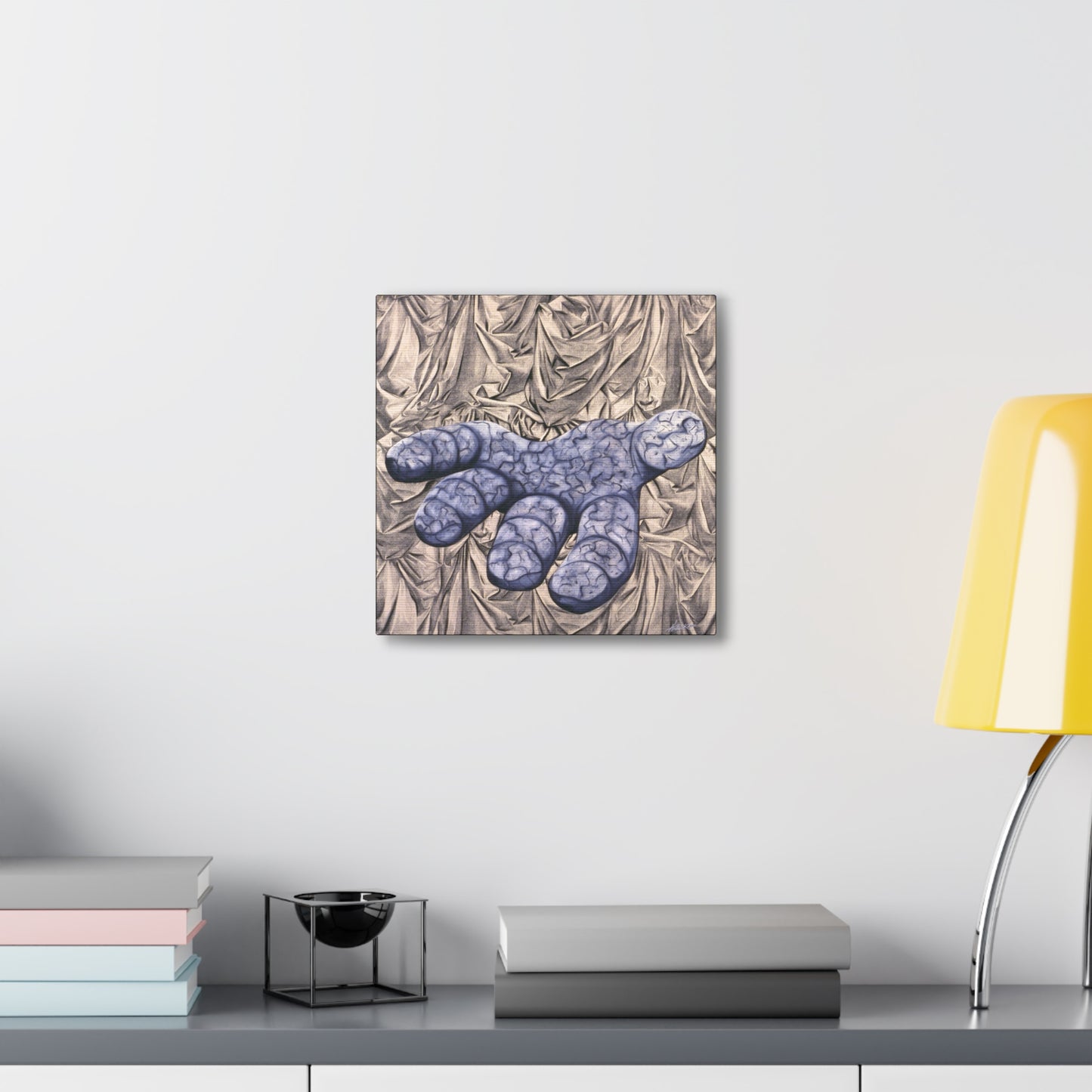 From Rock to Ruffle - Canvas, Gallery Wrapped - 12" x 12" x 1.25" - Master Minds Series - Ready to Hang!