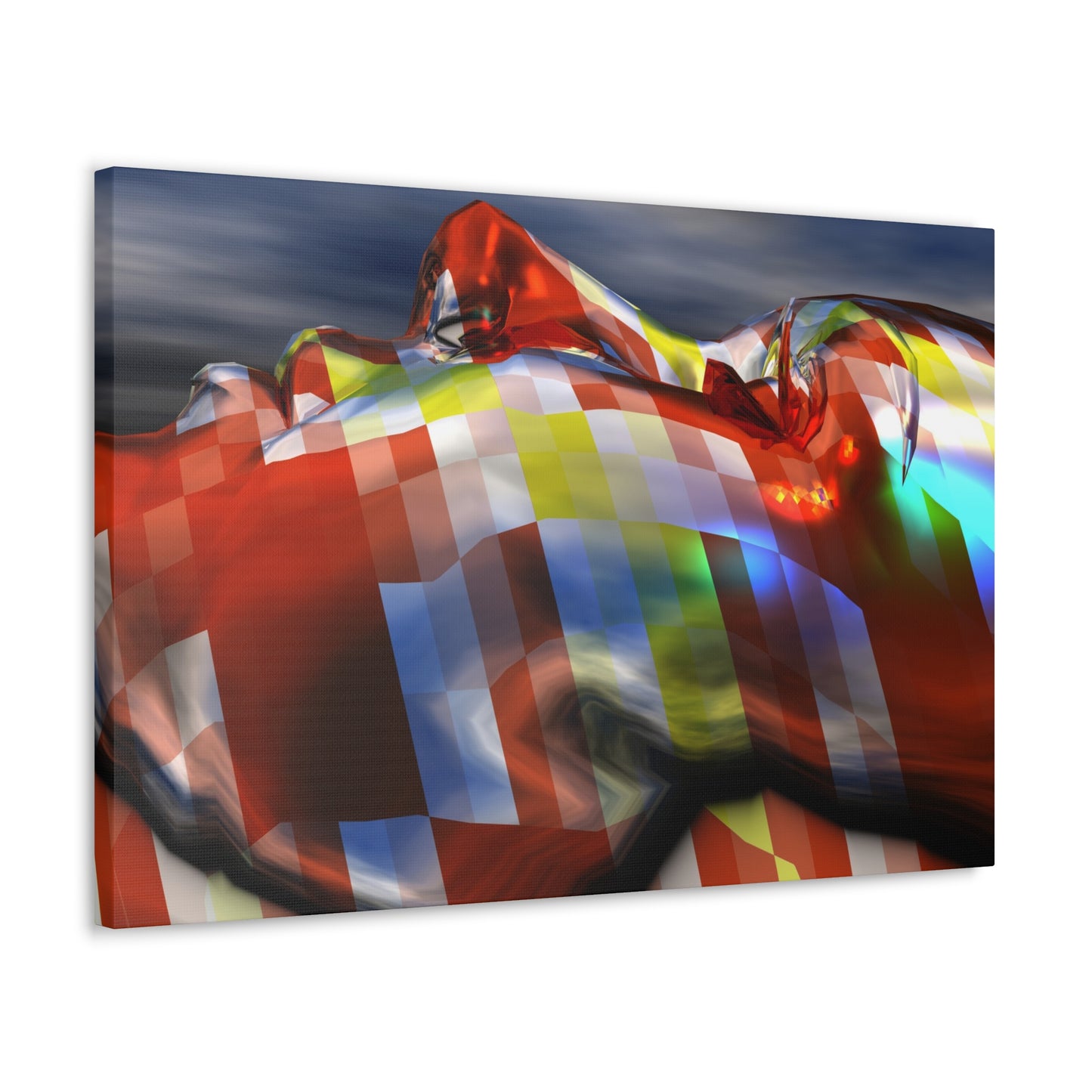 Mind Cavalier - Canvas, Gallery Wrapped - 30" x 20" x 1.25" - Master Minds Series - Ready to Hang!