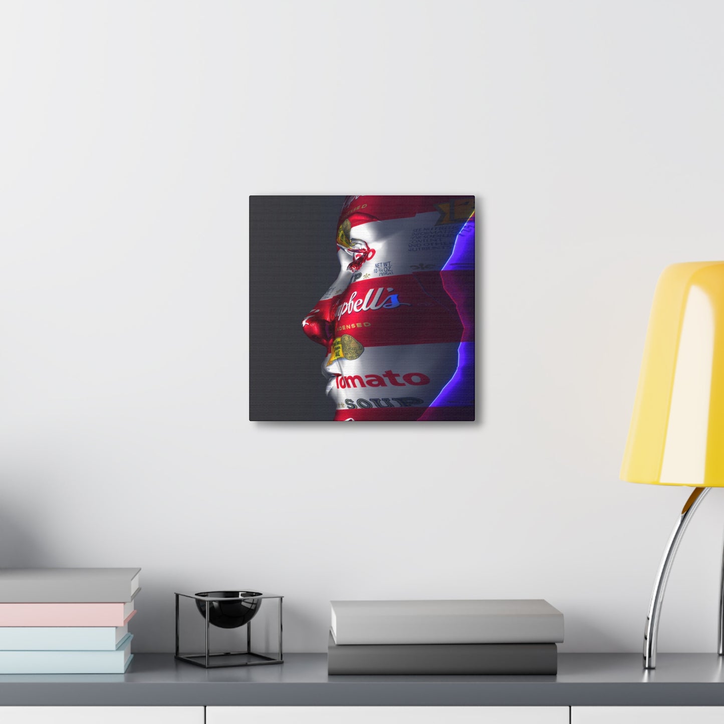 All American Mind - Canvas, Gallery Wrapped - 12" x 12" x 1.25" - Master Minds Series - Ready to Hang!