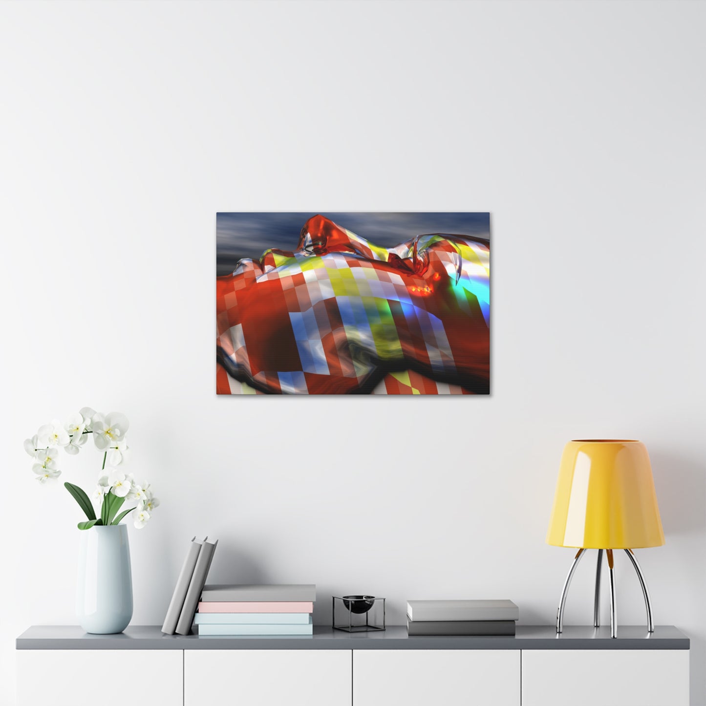 Mind Cavalier - Canvas, Gallery Wrapped - 30" x 20" x 1.25" - Master Minds Series - Ready to Hang!
