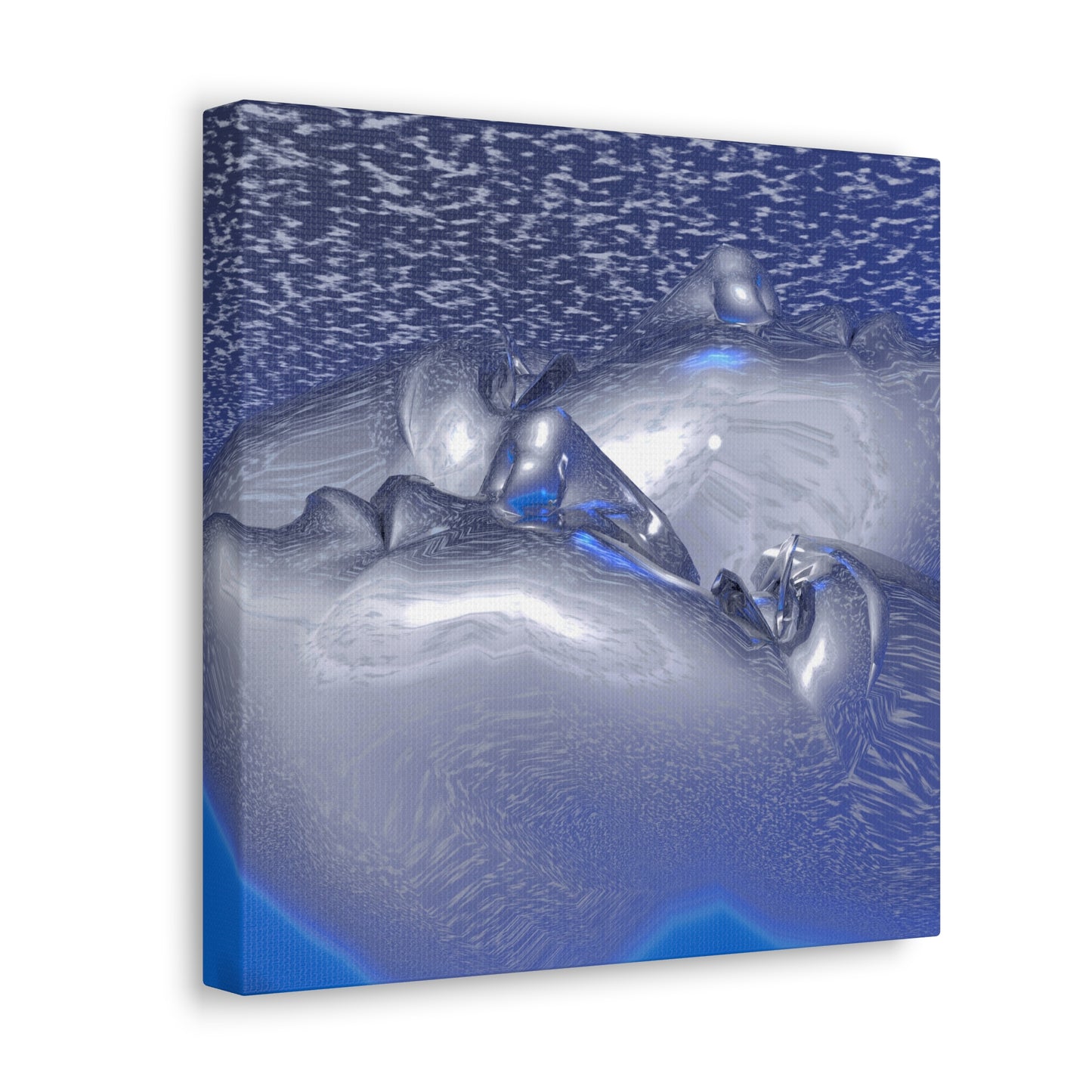 Sky High Mind Twins - Canvas, Gallery Wrapped - 12" x 12" x 1.25" - Master Minds Series - Ready to Hang!