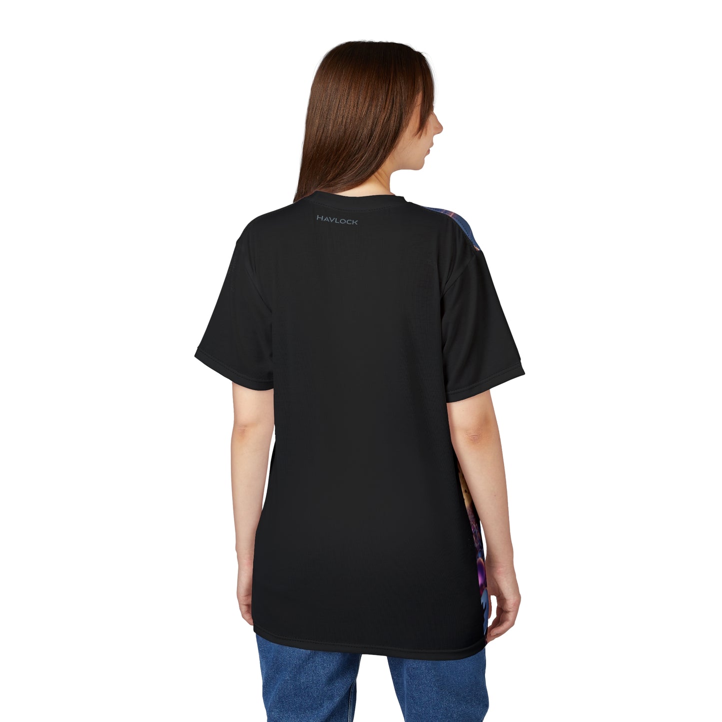 THE ROYAL SHAFT - Comfortable Crew Neck Shirt - Liquid Geometry series