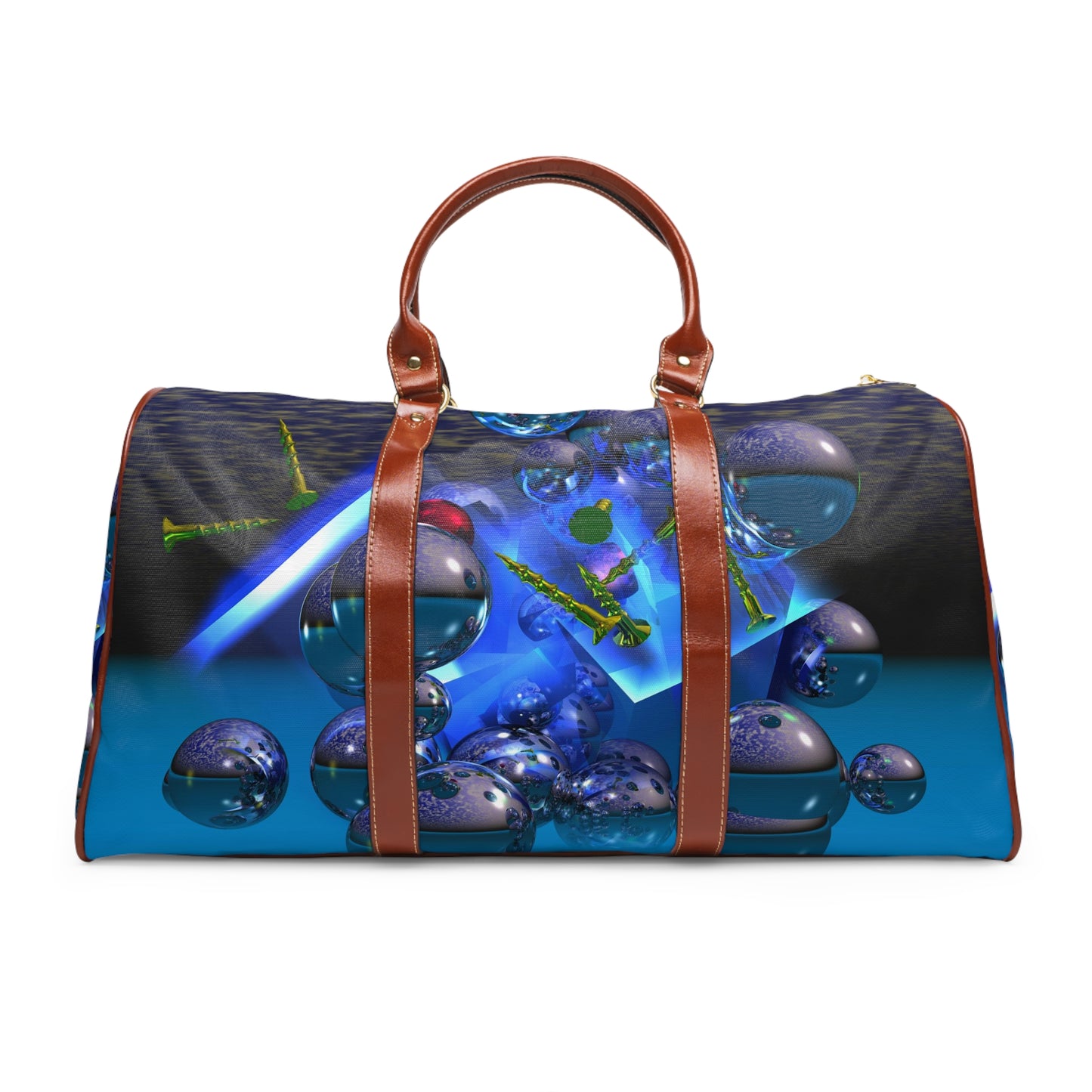 Silicon Screws Blazing Blue - Waterproof Travel Bag
