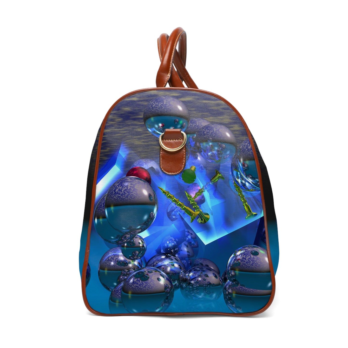 Silicon Screws Blazing Blue - Waterproof Travel Bag