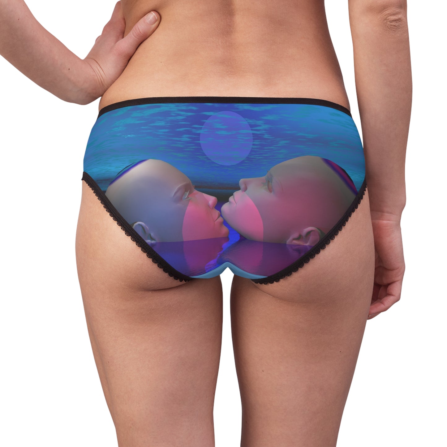 Mind Kiss Under a Blue Moon ~ Women's Briefs