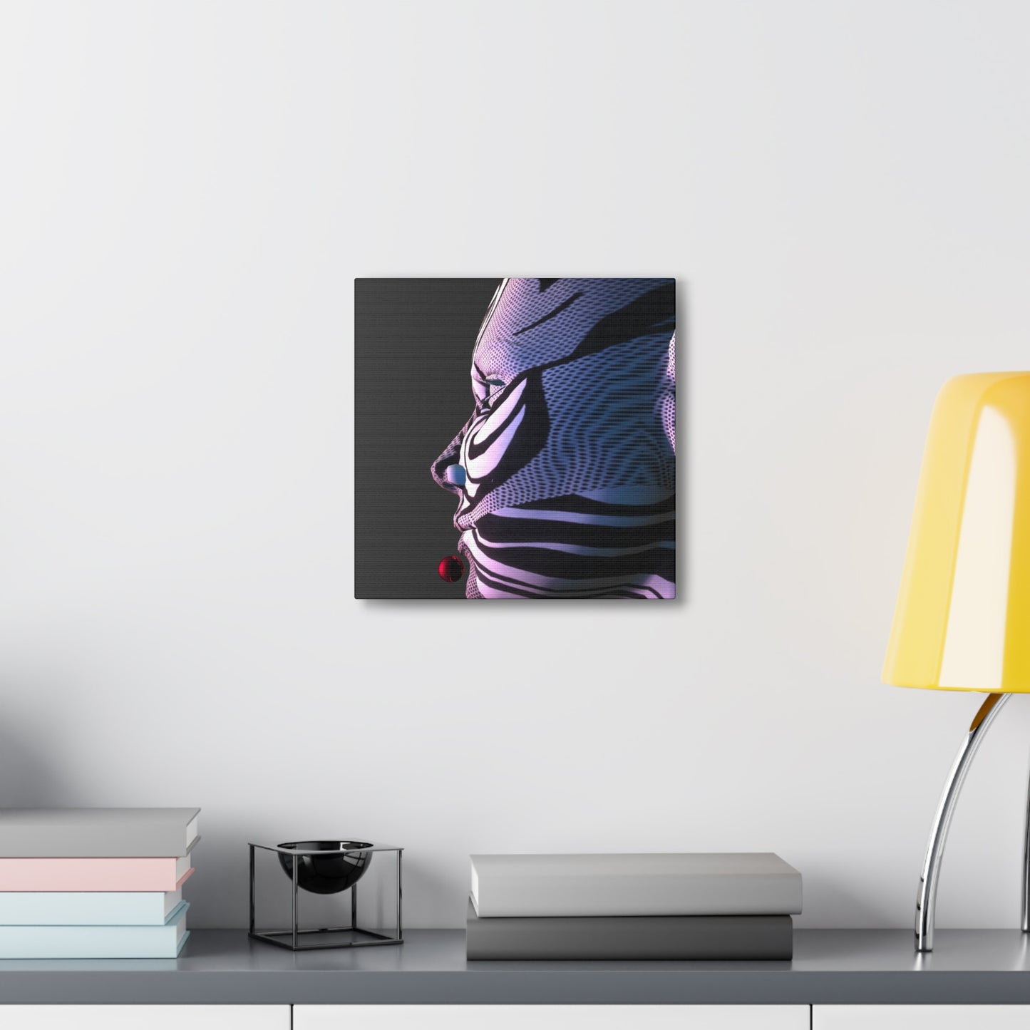 Imagining Mind Side Blind - Canvas, Gallery Wrapped - 12" x 12" x 1.25" - Master Minds Series - Ready to Hang!