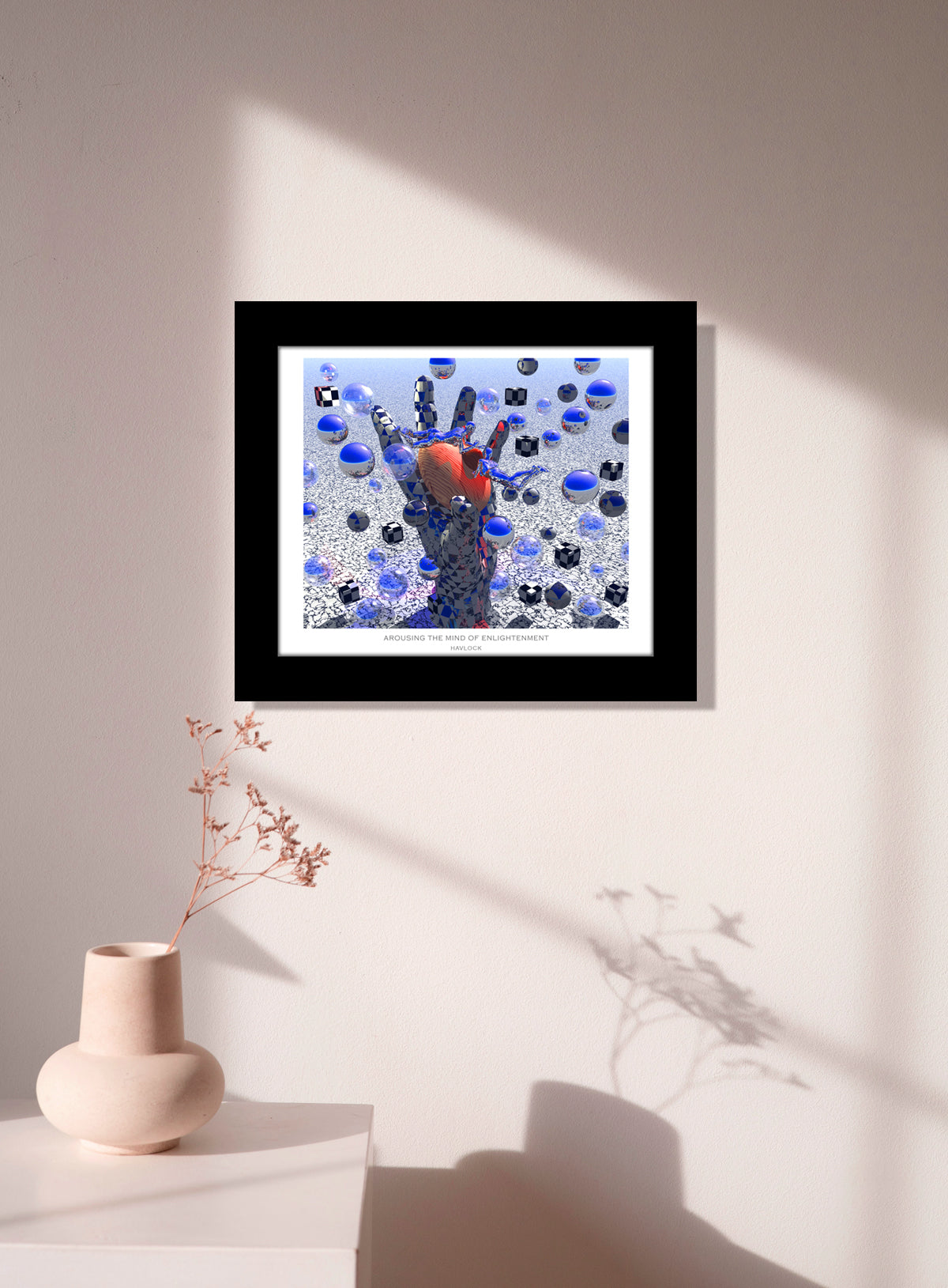 Arousing The Mind of Enlightenment ~ Alchemic Anatomy - 8x10 Print in Collector's Sleeve