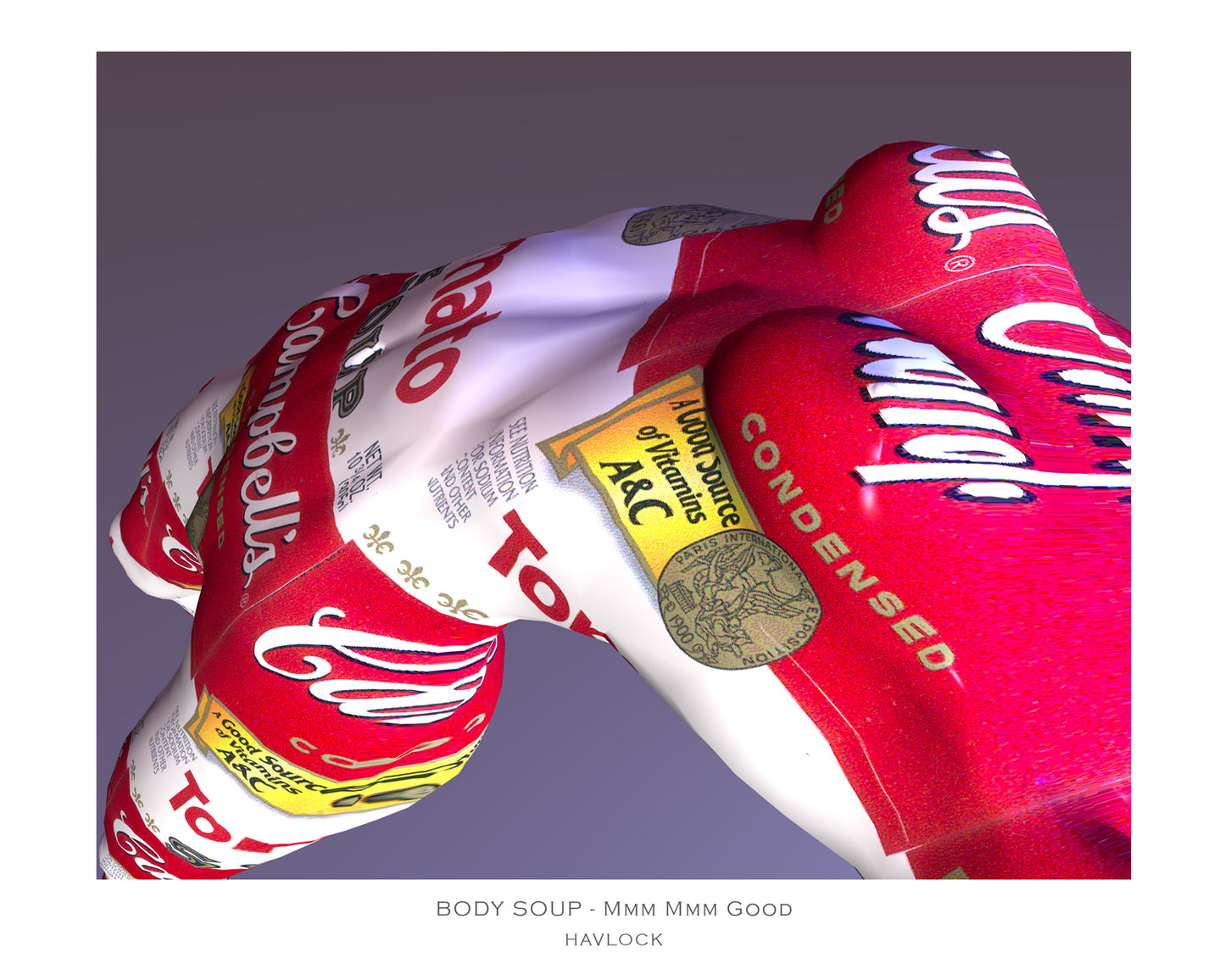 Body Soup Mmm Mmm Good ~ Alchemic Anatomy - 8x10 Print in Collector's Sleeve