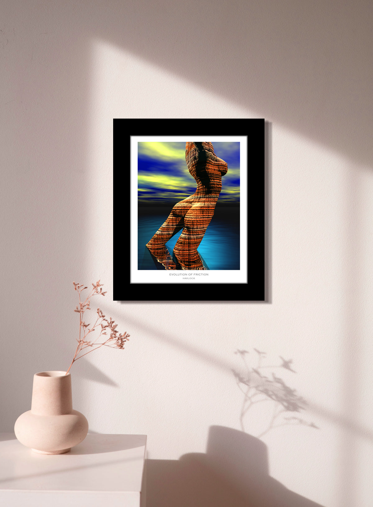 Evolution Of Friction ~ Alchemic Anatomy - 8x10 Print in Collector's Sleeve