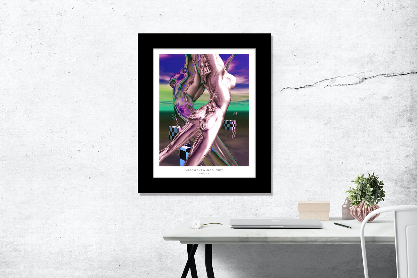 Magdalena & Marguerite ~ Alchemic Anatomy - 8x10 Print in Collector's Sleeve