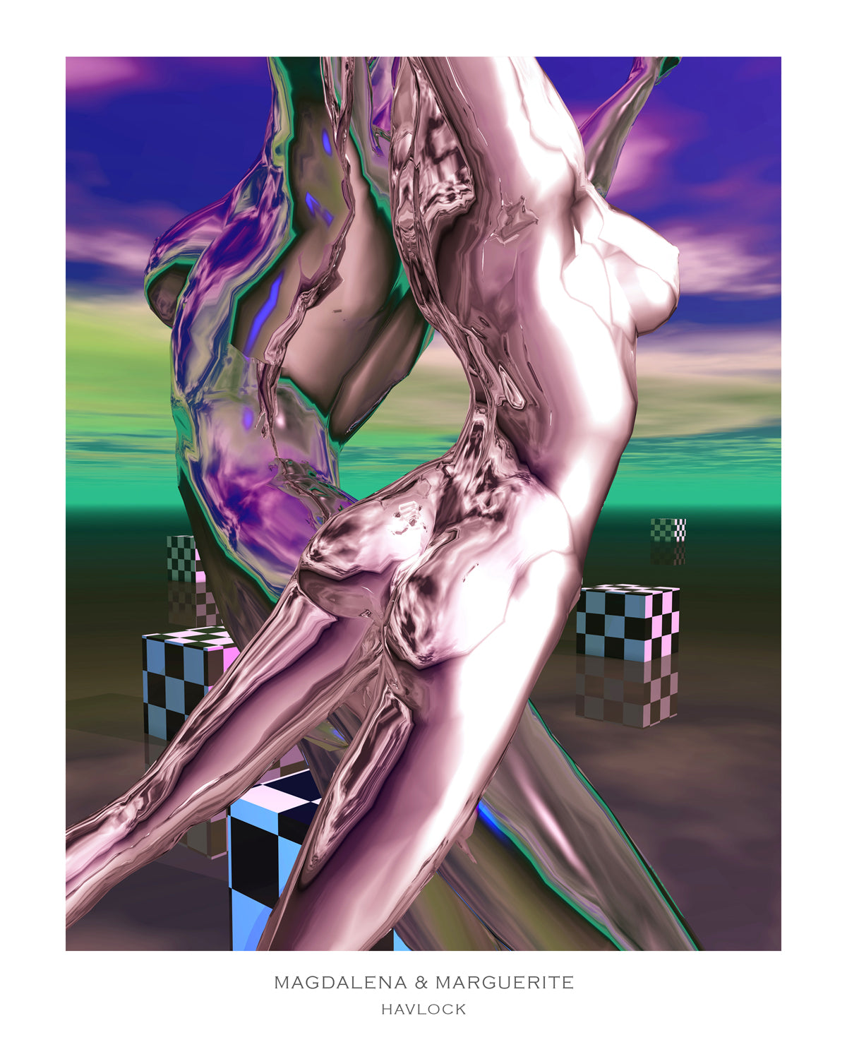 Magdalena & Marguerite ~ Alchemic Anatomy - 8x10 Print in Collector's Sleeve