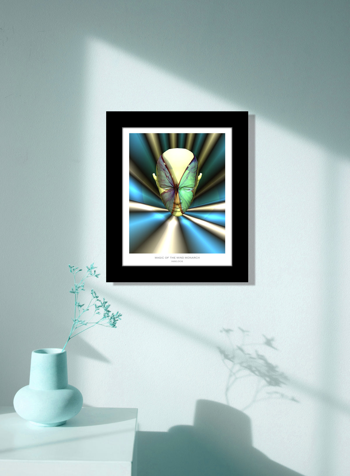 Magic of the Mind Monarch ~ Master Minds - 8x10 Print in Collector's Sleeve