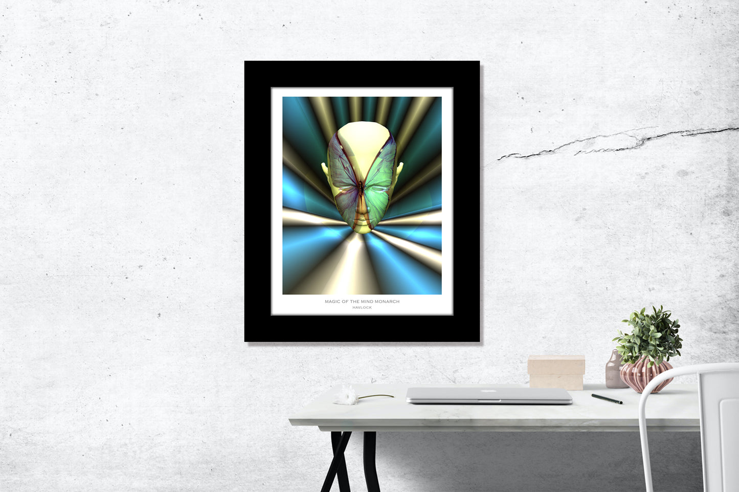 Magic of the Mind Monarch ~ Master Minds - 8x10 Print in Collector's Sleeve