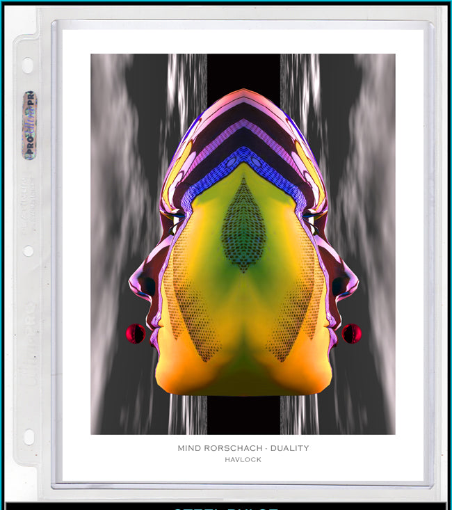 Mind Rorschach - Duality ~ Master Minds - 8x10 Print in Collector's Sleeve