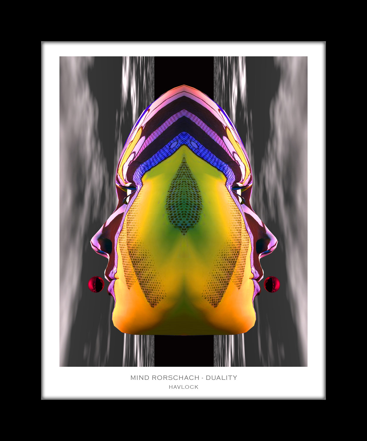 Mind Rorschach - Duality ~ Master Minds - 8x10 Print in Collector's Sleeve