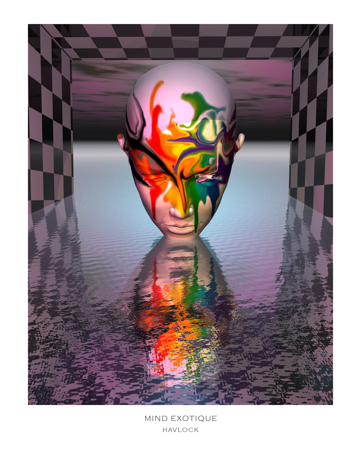 Mind Exotique ~ Master Minds - 8x10 Print in Collector's Sleeve
