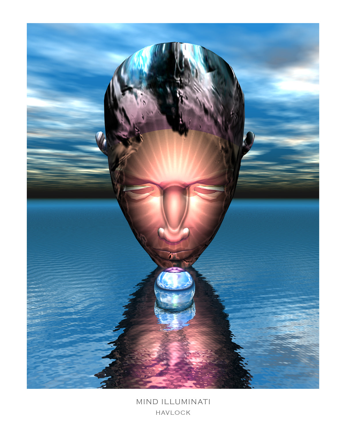 Mind Illuminati ~ Master Minds - 8x10 Print in Collector's Sleeve