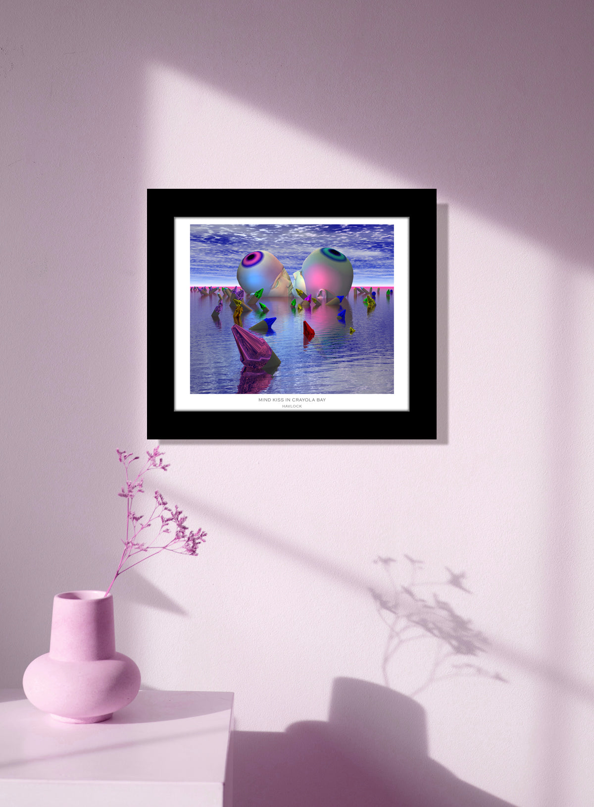 Mind Kiss In Crayola Bay ~ Master Minds - 8x10 Print in Collector's Sleeve