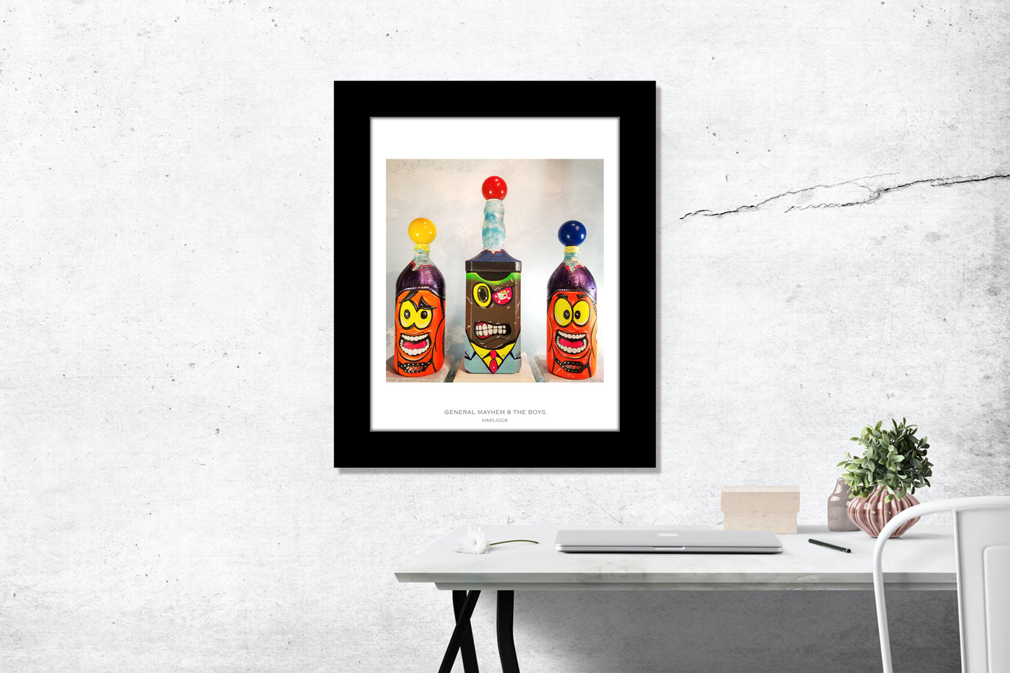 General Mayhem & The Boys ~ POPADEMIC - 8x10 Print in Collector's Sleeve