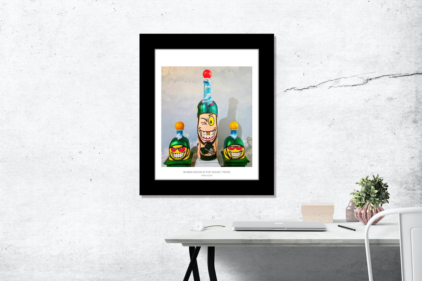 Bubba Boom & The Midge Twins ~ POPADEMIC - 8x10 Print in Collector's Sleeve