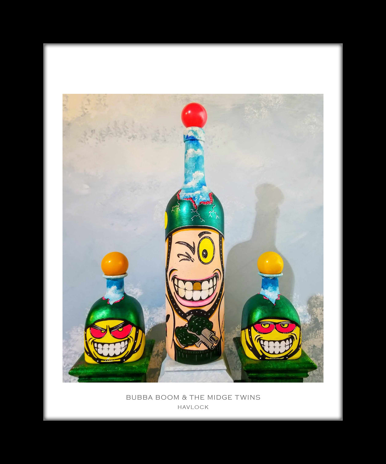 Bubba Boom & The Midge Twins ~ POPADEMIC - 8x10 Print in Collector's Sleeve