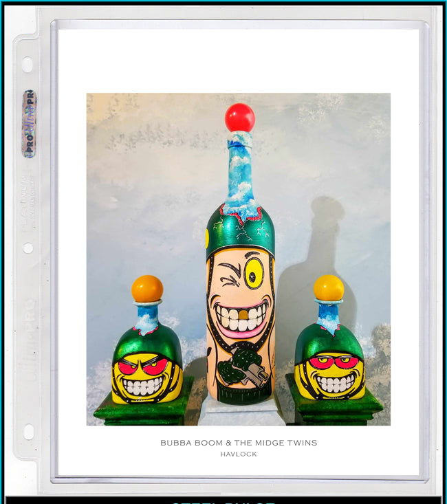 Bubba Boom & The Midge Twins ~ POPADEMIC - 8x10 Print in Collector's Sleeve
