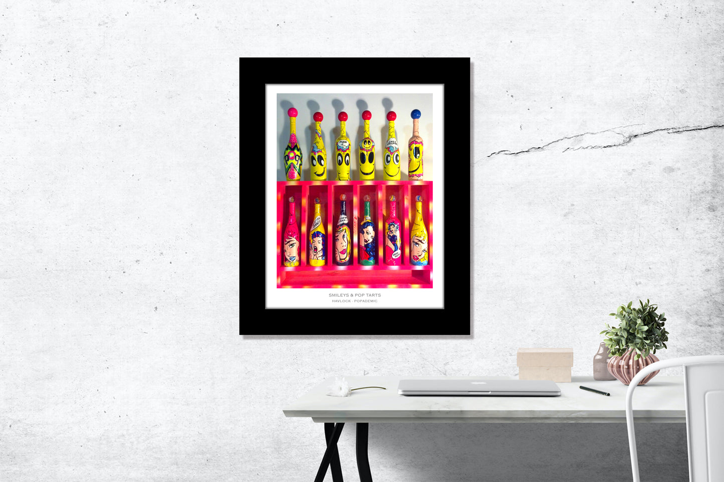 Smileys & POP Tarts ~ POPADEMIC - 8x10 Print in Collector's Sleeve