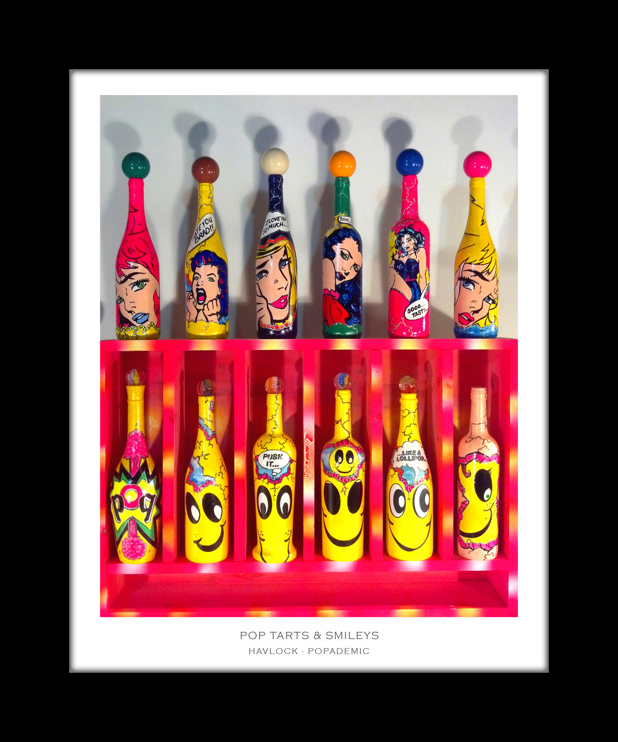 POP Tarts & Smileys ~ POPADEMIC - 8x10 Print in Collector's Sleeve