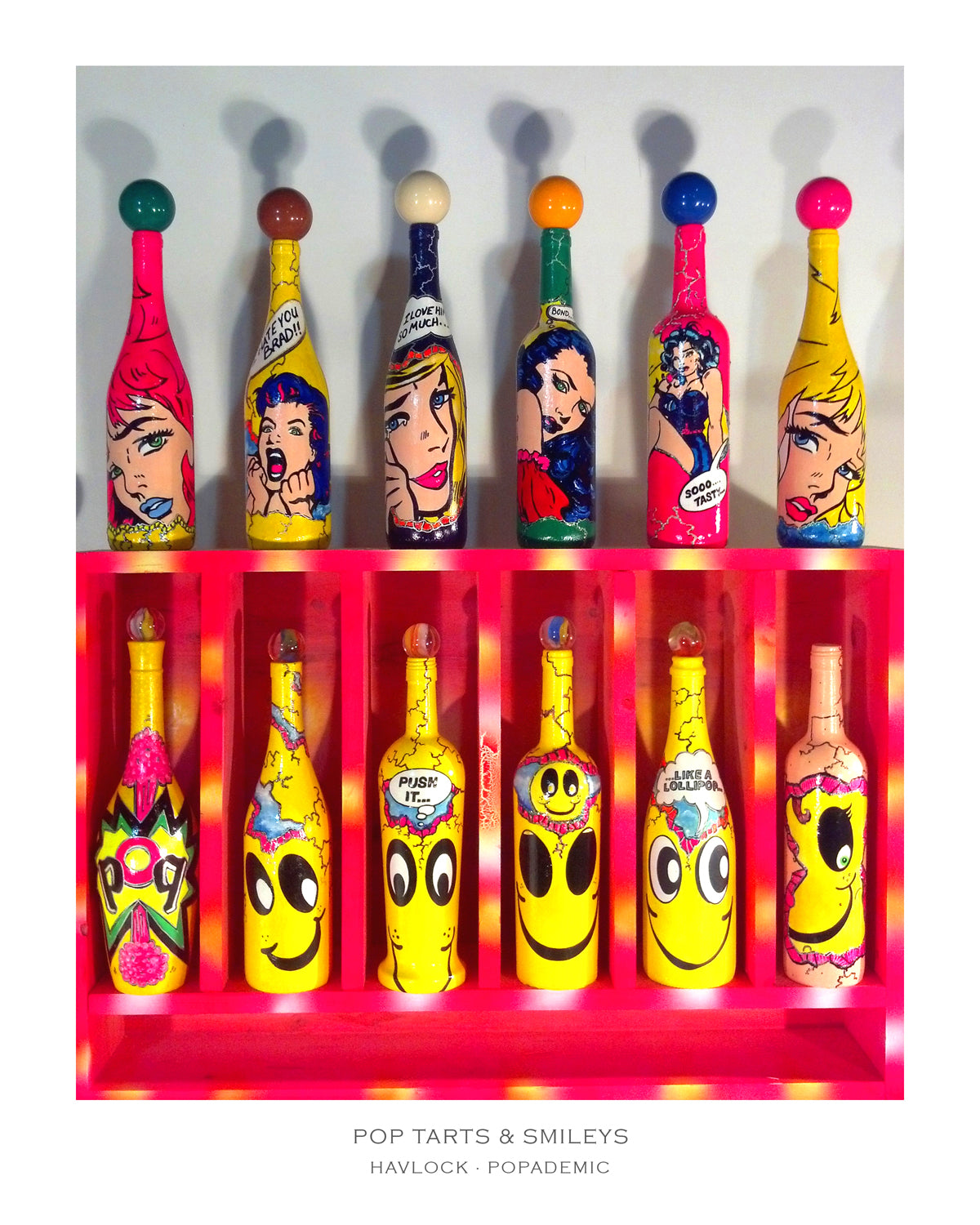 POP Tarts & Smileys ~ POPADEMIC - 8x10 Print in Collector's Sleeve