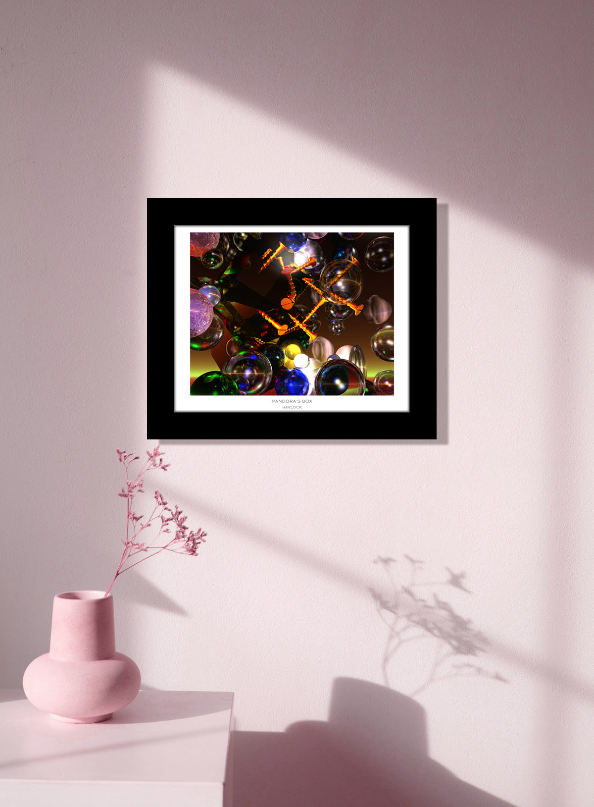 Pandora's Box ~ Liquid Geometry - 8x10 Print in Collector's Sleeve