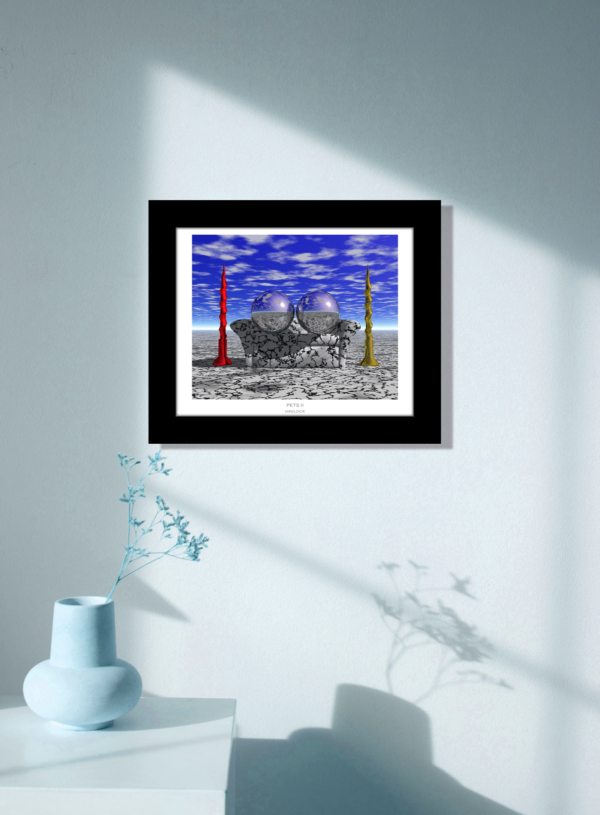 Pets II ~ Liquid Geometry - 8x10 Print in Collector's Sleeve