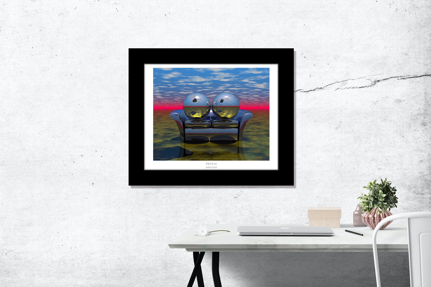 Pets III ~ Liquid Geometry - 8x10 Print in Collector's Sleeve