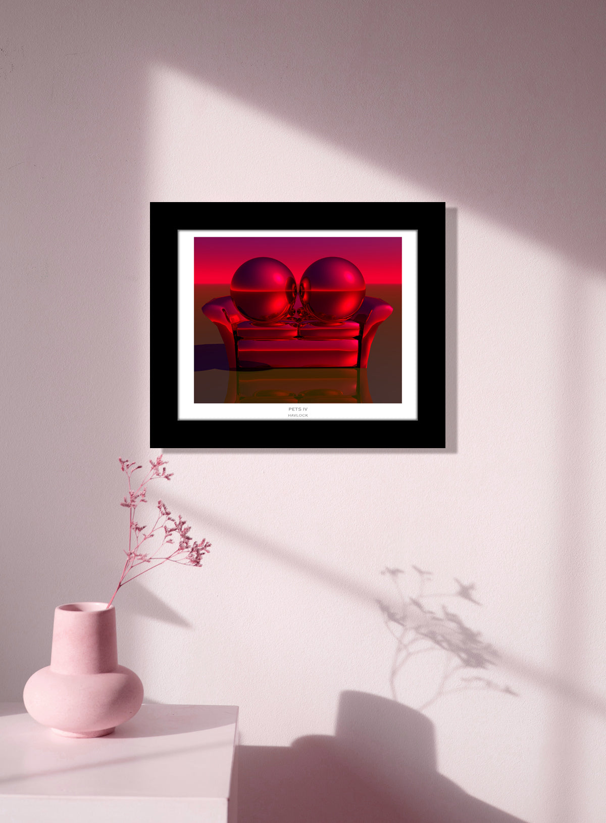 Pets IV ~ Liquid Geometry - 8x10 Print in Collector's Sleeve