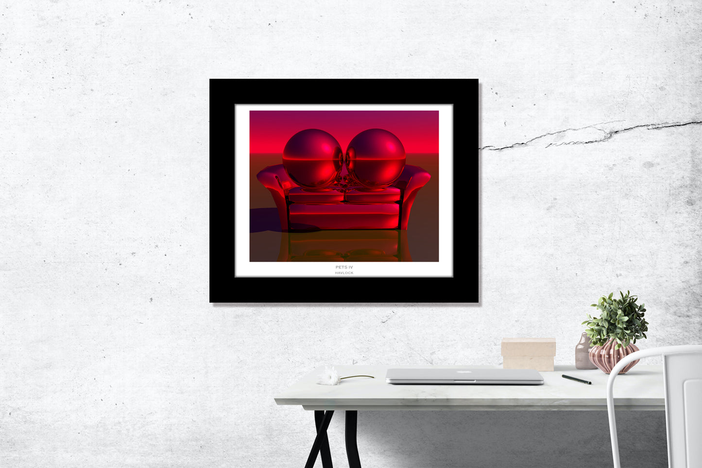 Pets IV ~ Liquid Geometry - 8x10 Print in Collector's Sleeve