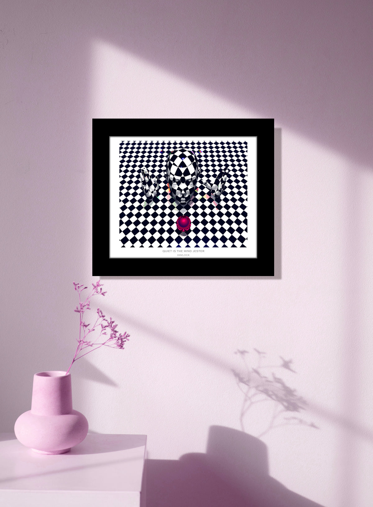 Quiet Is The Mind Jester ~ Master Minds - 8x10 Print in Collector's Sleeve