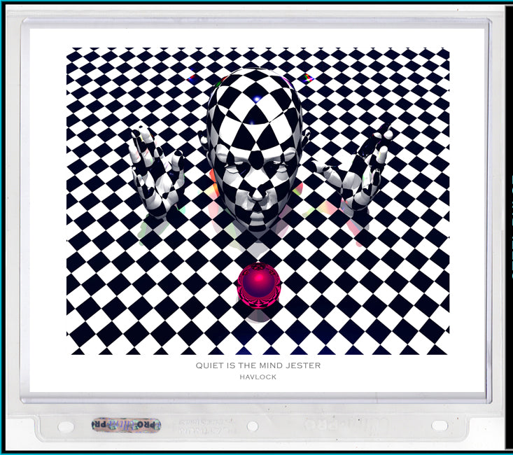 Quiet Is The Mind Jester ~ Master Minds - 8x10 Print in Collector's Sleeve