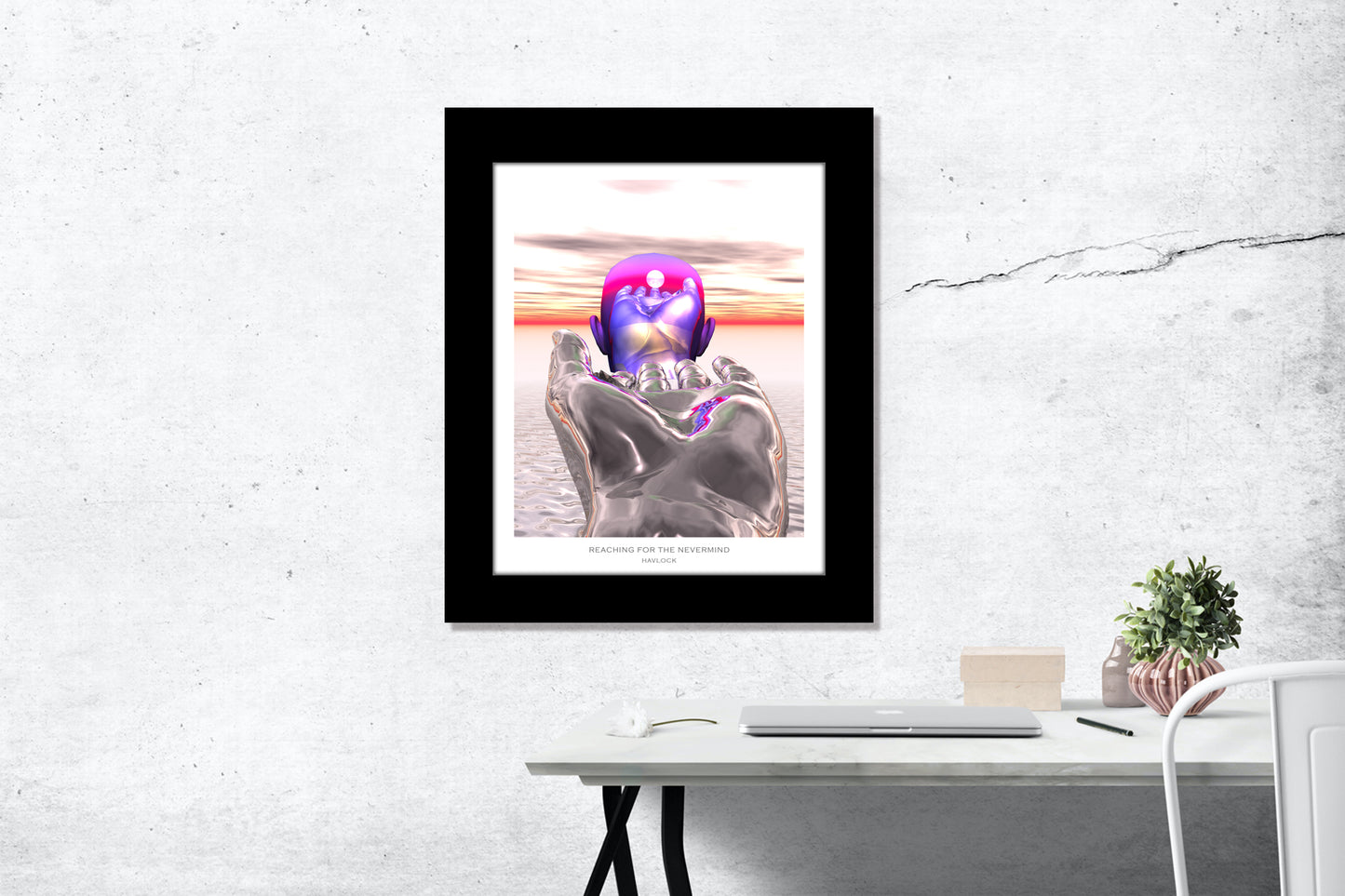 Reaching For The NeverMind ~ Master Minds - 8x10 Print in Collector's Sleeve