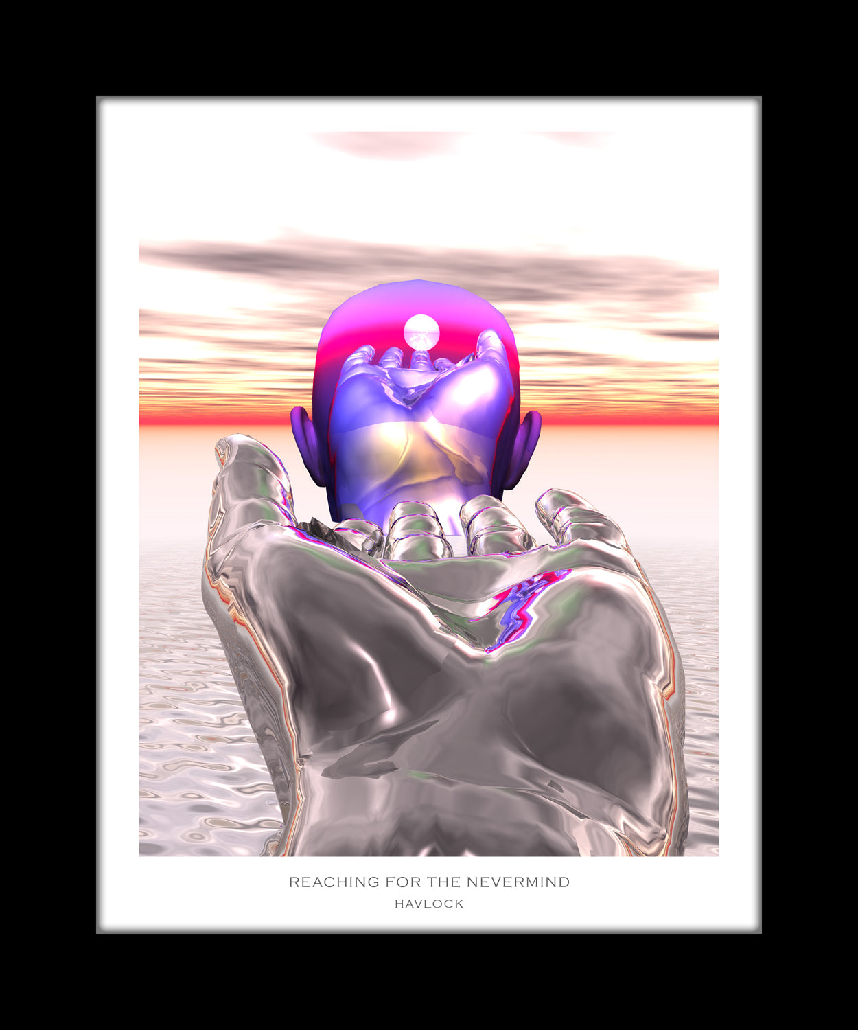 Reaching For The NeverMind ~ Master Minds - 8x10 Print in Collector's Sleeve