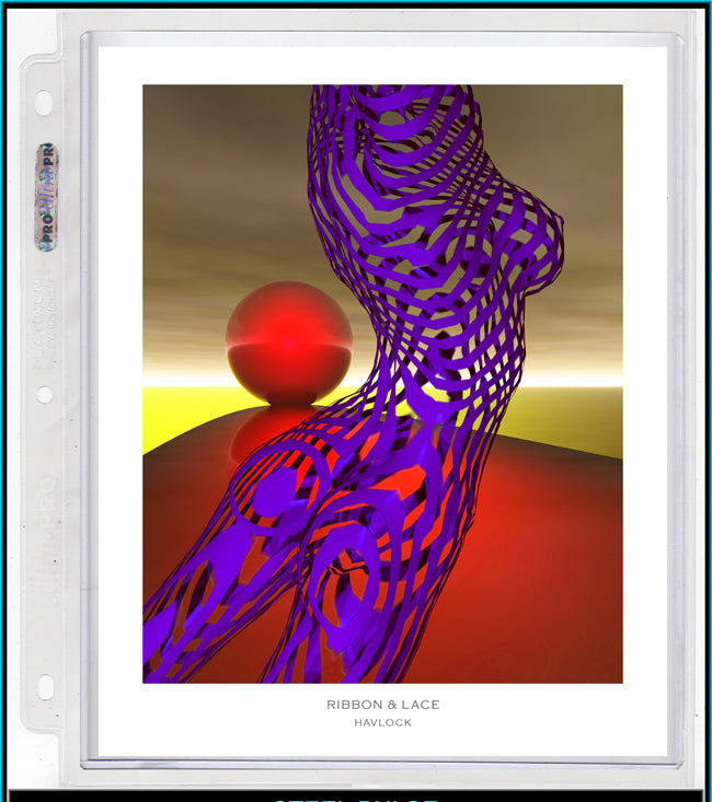 Ribbon & Lace ~ Alchemic Anatomy - 8x10 Print in Collector's Sleeve