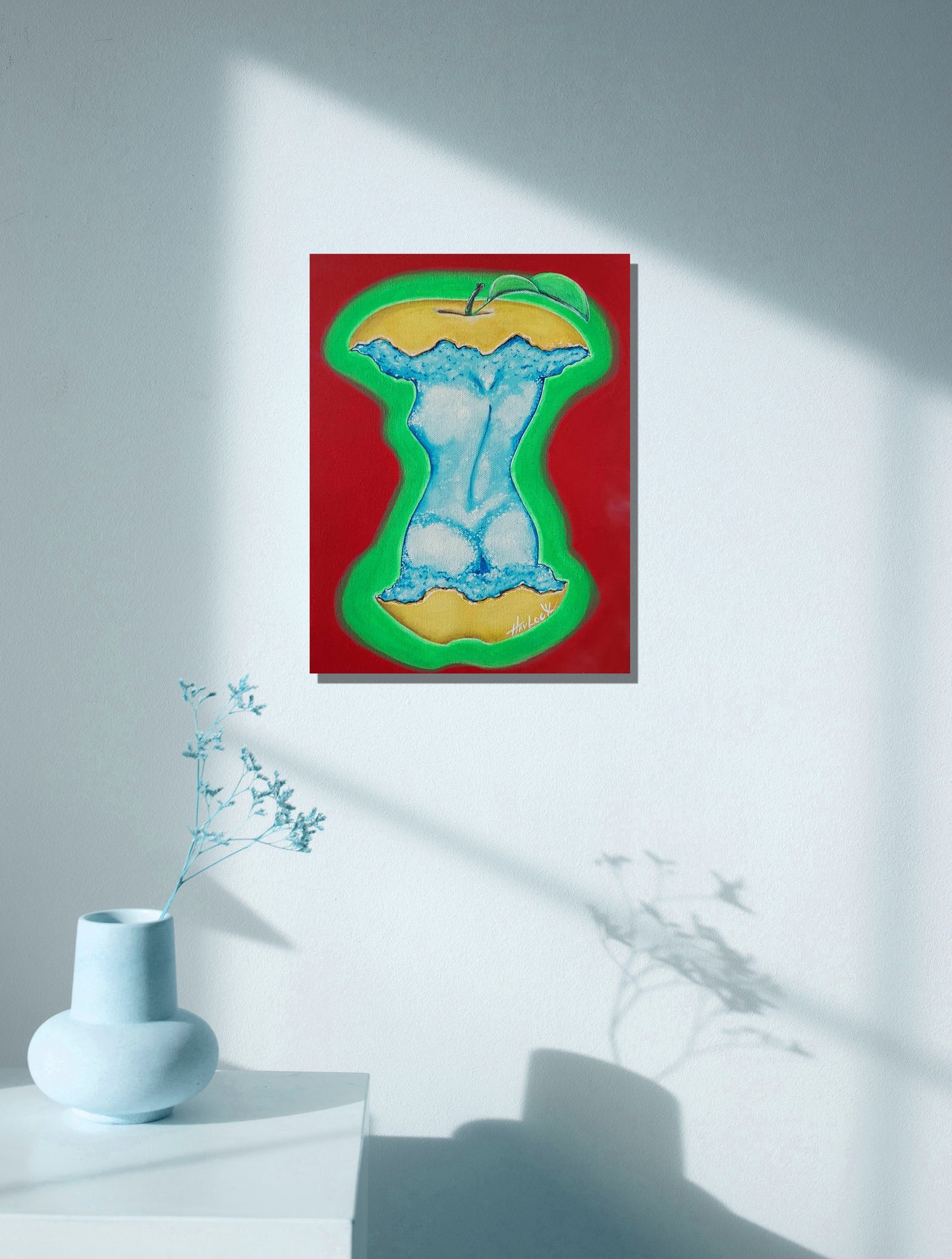 APHRODITE (Adam's Apple) - The Garden of Eve series - Original Painting - Joey Havlock