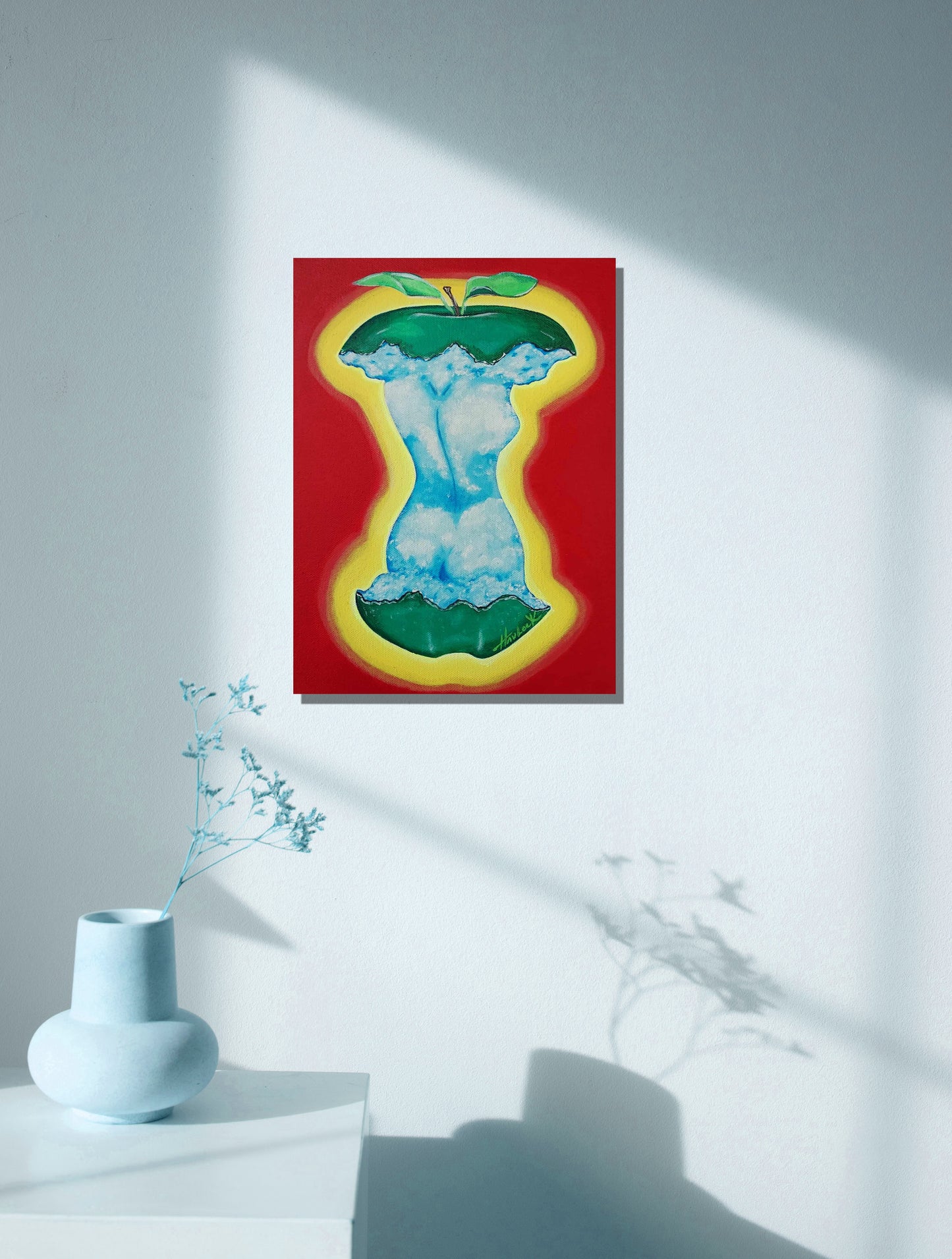 DEMETER (Adam's Apple) - The Garden of Eve series - Original Painting - Joey Havlock