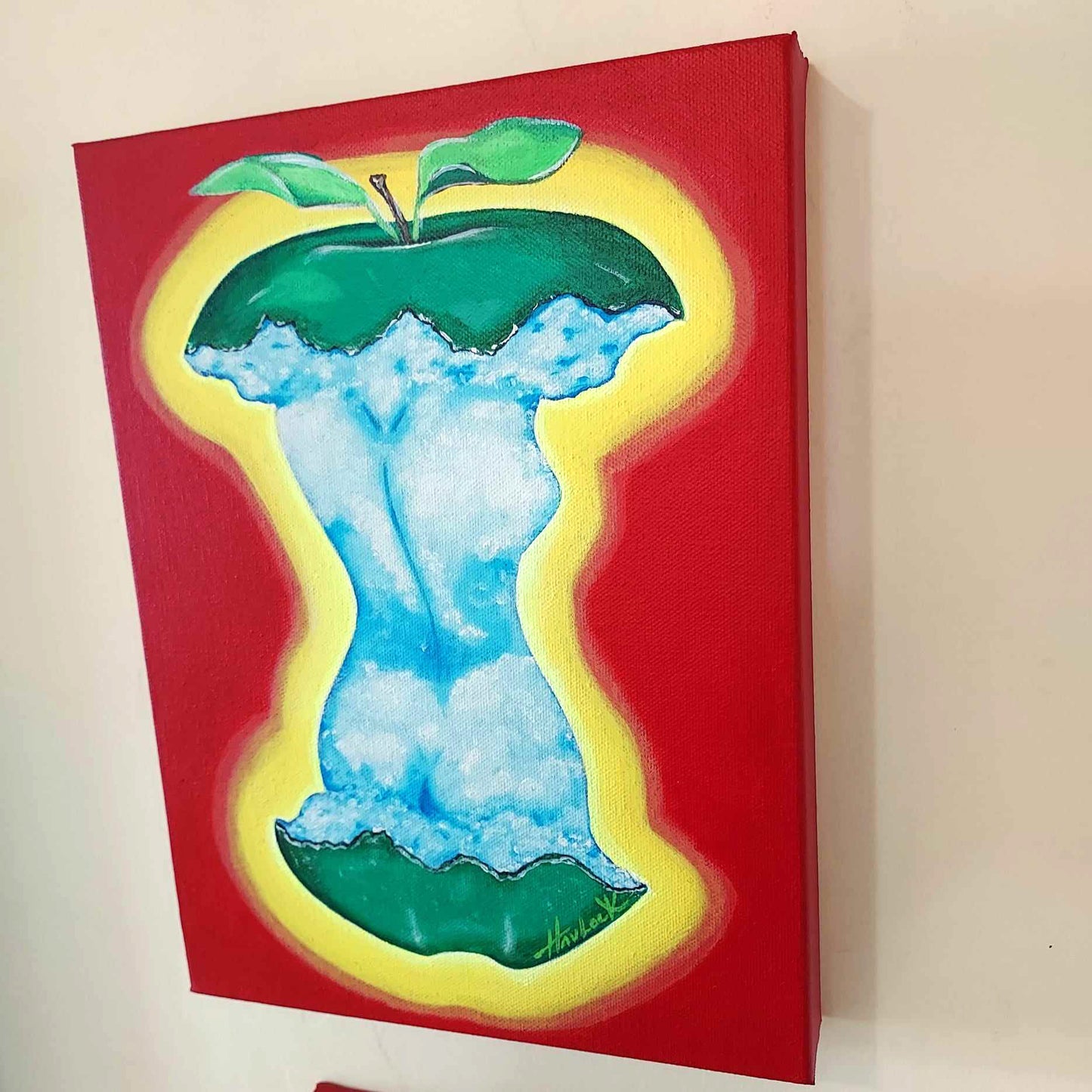 DEMETER (Adam's Apple) - The Garden of Eve series - Original Painting - Joey Havlock