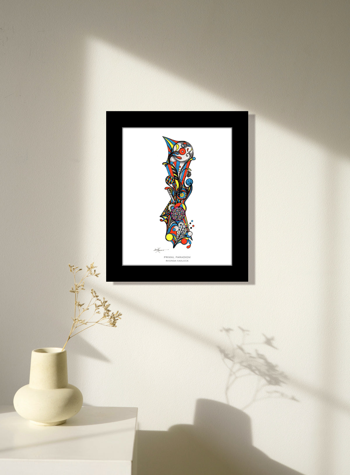 PRIMAL PARADIGM ~ Abstract Geometry - 8x10 Print in Collector's Sleeve