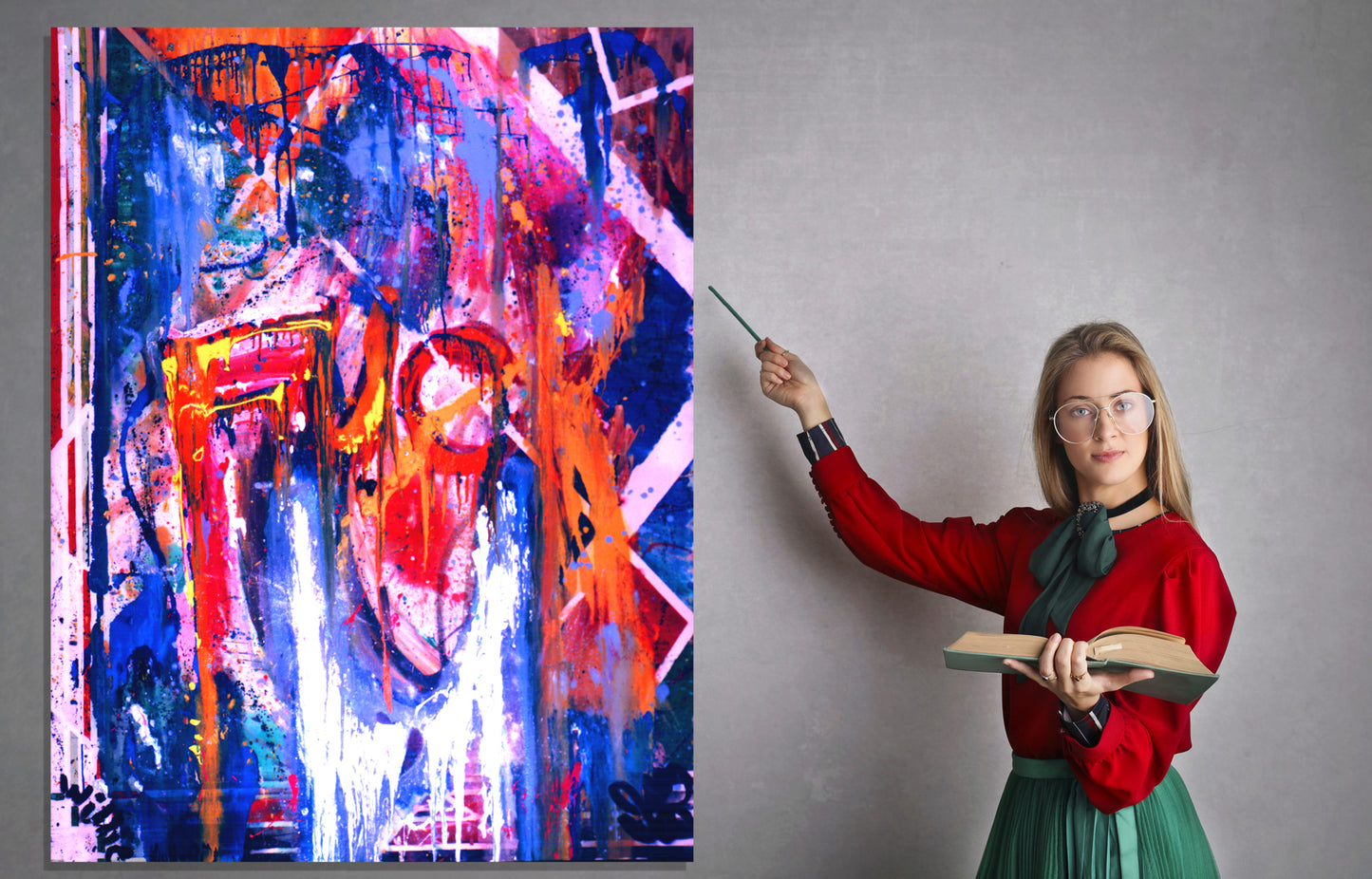 Simply Profane - Oil on Canvas Painting - Simply Profane, Havlock Collaboration