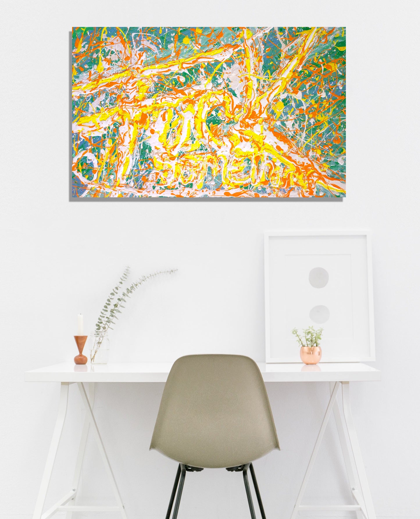 Something, I Forget - Oil on Board Painting - Simply Profane, Havlock Collaboration