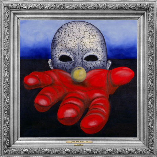 FOOD FOR THOUGHT - Master Minds - Metal Print, Limited Edition 12" x 12" - HAVLOCK