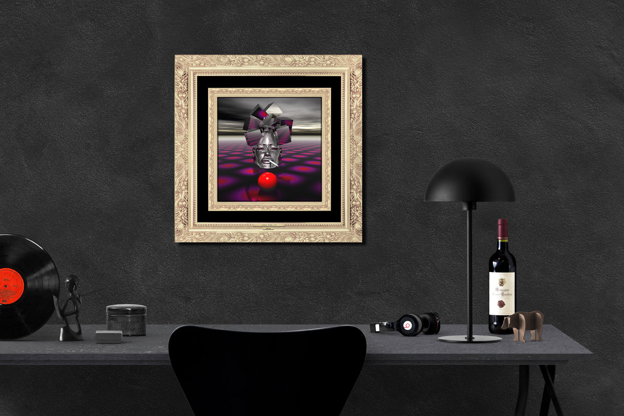 MODERN CUBIST MIND LIFT - Master Minds - Metal Print, Limited Edition 12" x 12" - HAVLOCK