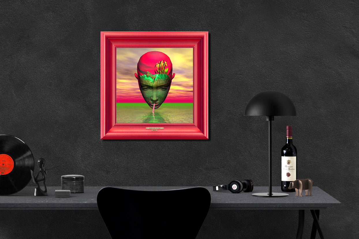 NOURISHING THE MIND - Master Minds - Metal Print, Limited Edition 12" x 12" - HAVLOCK